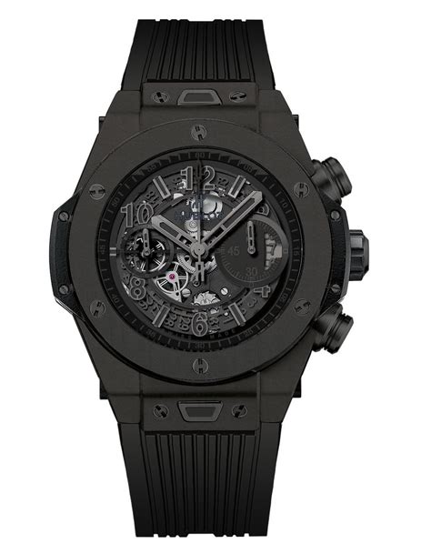 unico all black hublot|hublot big bang unico price.